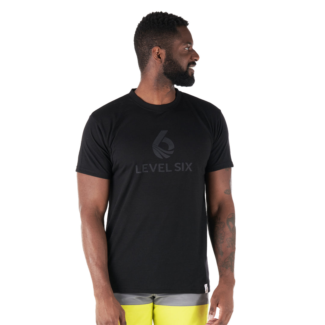 Men's Level Six Logo Tee ♻️