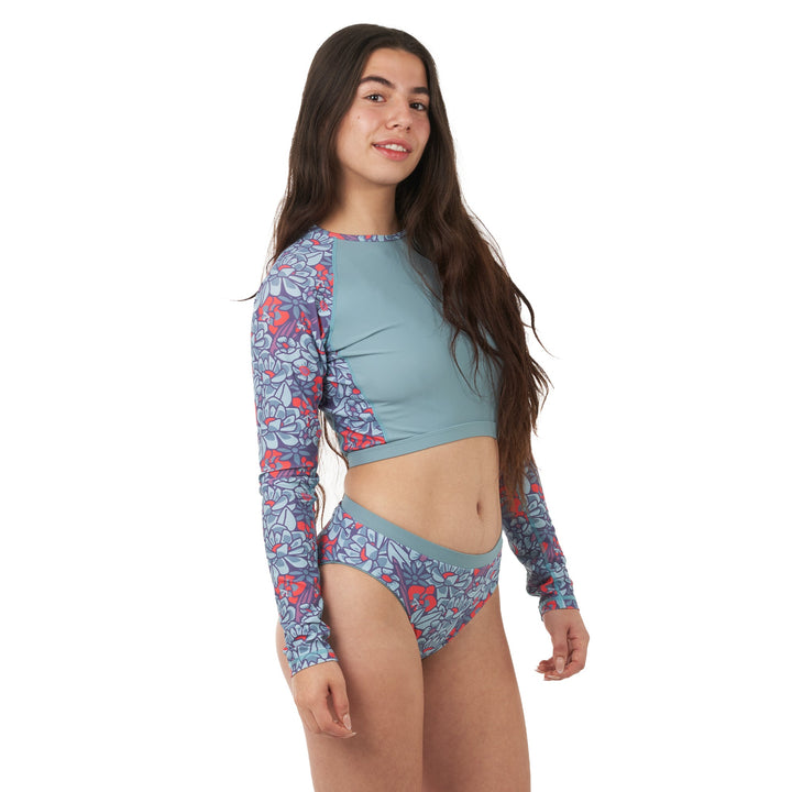 Sitka Long Sleeve Cropped Rashguard